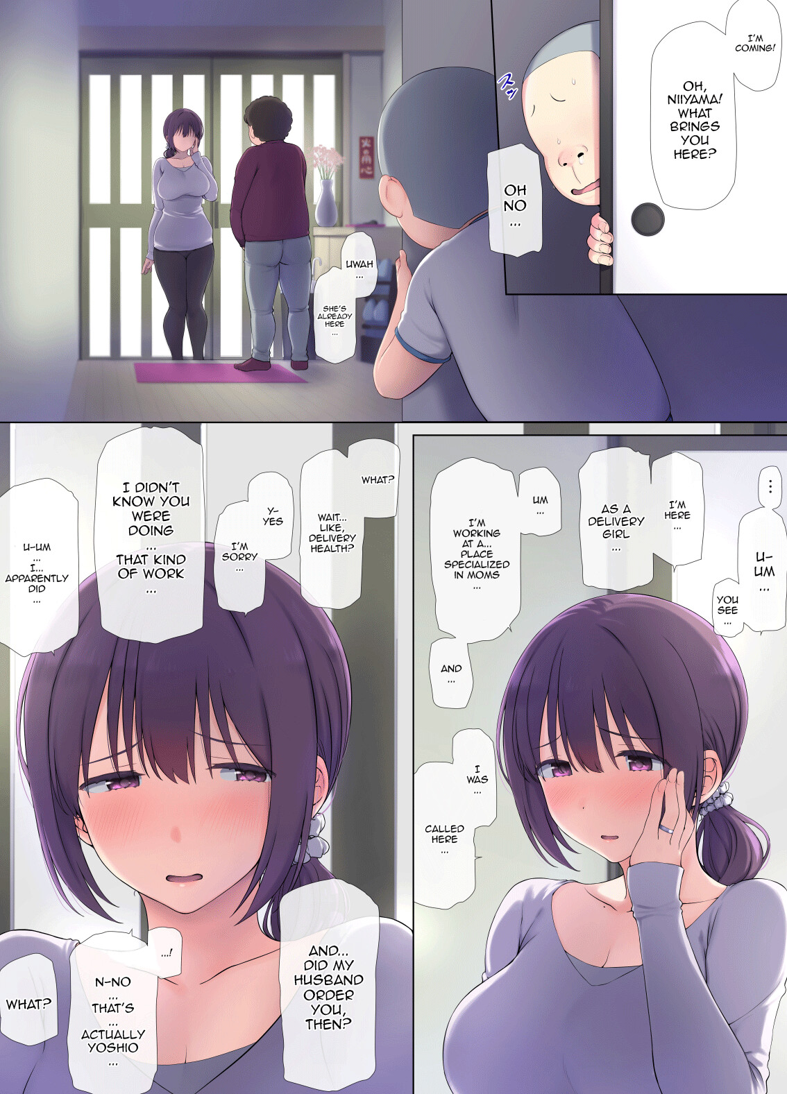 Hentai Manga Comic-I Got To Fuck Like Crazy With A Mother I Look Up To Using A Delivery Health App Specialized In Friends' Moms-Read-16